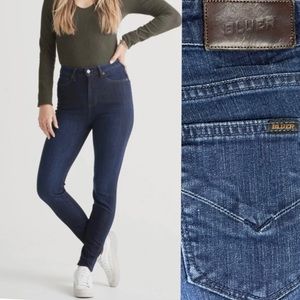 BLUER high rise slim skinny jeans Size 27long/ 4US stretchy